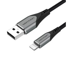 Cable USB 2.0 to Lightning, Vention LABHF 2.4A 1m (Gray)