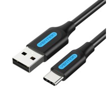 Cable USB 2.0 to USB-C Vention COKBF 5A 1m (black)