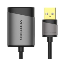 External USB Sound Card Vention CDKHB, TRS 3.5mm, 0.15m (gray)