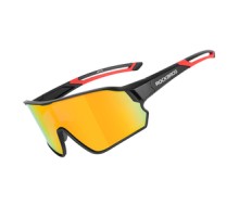Rockbros bicycle glasses, photochromic 10135R (red)
