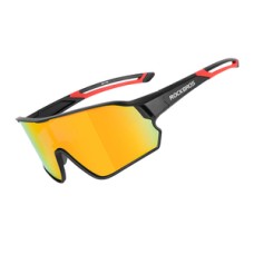 Rockbros bicycle glasses, photochromic 10135R (red)