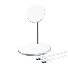 Wireless charger Choetech T581-F with stand (white)