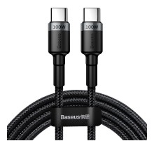 Baseus Cafule PD2.0 100W flash charging USB For Type-C cable (20V 5A)2m Gray+Black
