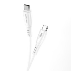 USB-C to USB-C cable Foneng X73, 60W, 1m (white)