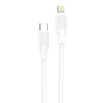 USB cable for Lightning Foneng X80, 27W, 1m (white)