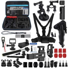 Set of 43 Puluz accessories for sports cameras (including Osmo Action 5 Pro, Ace Pro 2) PKT47