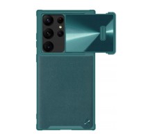 Nillkin CamShield Leather S case for Samsung Galaxy S23 Ultra (Exuberant Green)