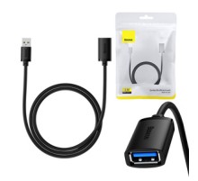 USB 3.0 Extension cable Baseus male to female, AirJoy Series, 1m (black)
