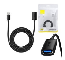 USB 3.0 Extension cable Baseus male to female, AirJoy Series, 2m (black)