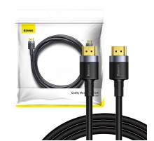 Baseus Cafule 4KHDMI Male To 4KHDMI Male Adapter Cable 1m Black