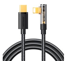 Joyroom S-C Lightning Angle 20W 1.2m USB to USB-C Lightning cable S-CL020A6 (black)