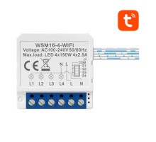 Smart Switch Module WiFi Avatto WSM16-W4 TUYA