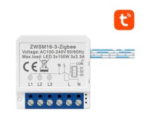 Smart Switch Module ZigBee Avatto ZWSM16-W3 TUYA