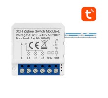 Smart Switch Module ZigBee Avatto LZWSM16-W3 No Neutral TUYA