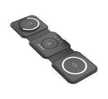 Choetech T588-F 3in1 Magnetic Wireless Charger 15W (black)