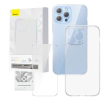Transparent Case and Tempered Glass set Baseus Corning for iPhone 13 Pro