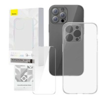Transparent Case and Tempered Glass set Baseus Corning for iPhone 12 Pro Max