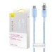 Fast Charging cable Baseus USB-C to Lightning Explorer Series 1m, 20W (blue)