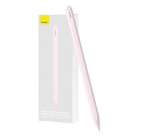 Wireless charging stylus for phone / tablet Baseus Smooth Writing (pink)