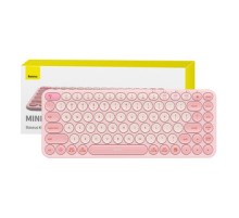 Baseus K01A Wireless Tri-Mode Keyboard Baby Pink