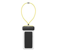 Baseus Let's Go Universal waterproof case for smartphones (black+yellow)