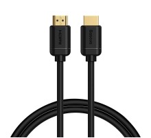 Baseus 2x HDMI 2.0 4K 60Hz Cable, 3D, HDR, 18Gbps, 1m (black)
