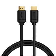 Baseus 2x HDMI 2.0 4K 60Hz Cable, 3D, HDR, 18Gbps, 1m (black)