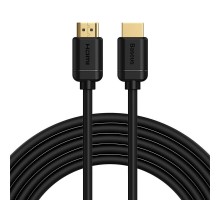 Baseus 2x HDMI 2.0 4K 60Hz Cable, 3D, HDR, 18Gbps, 5m (black)