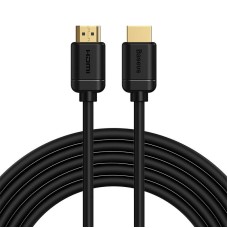 Baseus 2x HDMI 2.0 4K 60Hz Cable, 3D, HDR, 18Gbps, 5m (black)