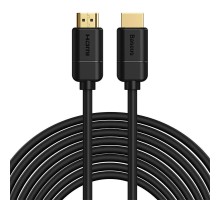 Baseus 2x HDMI 2.0 4K 30Hz Cable, 3D, HDR, 18Gbps, 8m (black)