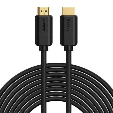 Baseus 2x HDMI 2.0 4K 30Hz Cable, 3D, HDR, 18Gbps, 8m (black)