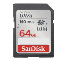 Memory card SANDISK ULTRA SDXC 64GB 140MB/s UHS-I Class 10 (SDSDUNB-064G-GN6IN)