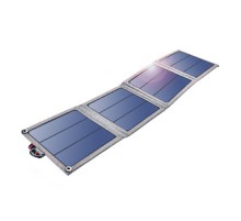 Foldable solar charger Choetech SC004 14W, 1xUSB (grey)