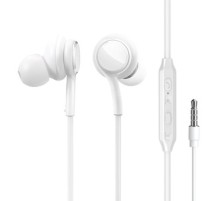 Wired Earphones JR-EW02, Half in Ear (White)