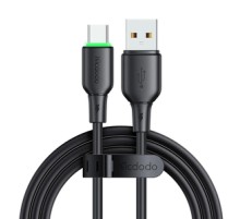 USB to USB-C Cable Mcdodo CA-4751 with LED light 1.2m (black)