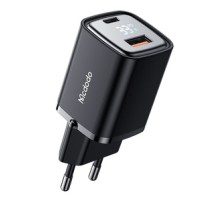 Charger McDodo CH-1701 33W with display (black)