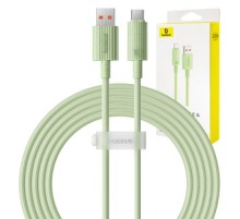 Fast Charging cable Baseus USB to USB-C Habitat Series 2m 100W (green)