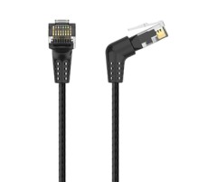 Network Cable UTP Cat.6 Vention IBOBF, RJ45 Ethernet, 1m (black)