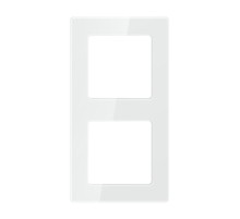 Double frame socket Avatto N-TS10-Frame-W2 (white)