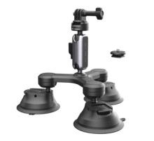 Action camera  mount PGYTECH three-arm Suction Cup