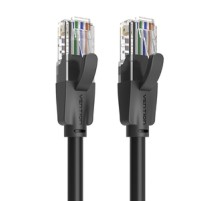 Kabel sieciowy UTP CAT6 Vention IBEBJ RJ45 Ethernet 1000Mbps 5m czarny