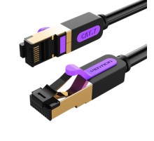 Network Cable CAT7 SFTP Vention ICDBI RJ45 Ethernet 10Gbps 3m Black
