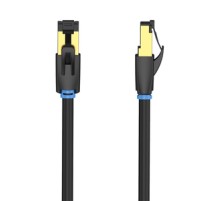 Network Cable CAT8 SFTP Vention IKABF RJ45 Ethernet 40Gbps 1m Black