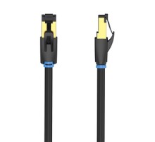 Network Cable CAT8 SFTP Vention IKABK RJ45 Ethernet 40Gbps 8m Black