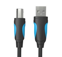 Printer Cable USB 2.0 A do USB-B Vention VAS-A16-B1000 10m Black