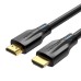 Kabel HDMI 2.1 Vention AANBF, 1m, 8K 60Hz/ 4K 120Hz (czarny)