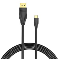 USB-C to DisplayPort 1.4 Cable Vention CGYBG, 1,5m, 8K 60Hz/4K 120Hz (black)