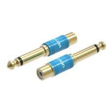 Adapter Audio 6.35mm male to RCA female Vention VDD-C03 blue