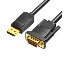DisplayPort to VGA Cable Vention HBLBG 1,5m, 1080P 60Hz(Black)