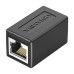 Keystone Jack Cat.6 FTP Connector Vention IPVB0 Black